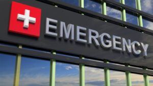Emergency Room sign