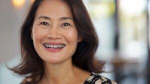 Smiling woman
